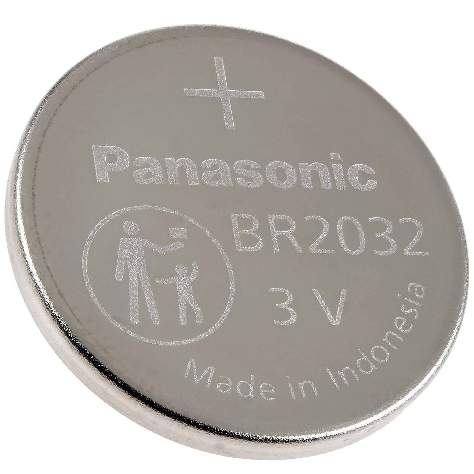 Lithium Knopfzelle Panasonic BR2032 BR-2032/BN 20mm, 3V, Lithium-1