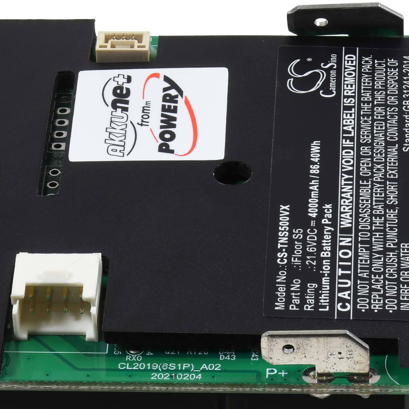 Akku für Tineco iFloor S5 Nass- und Trockensauger, 21,6V, Li-Ion-2