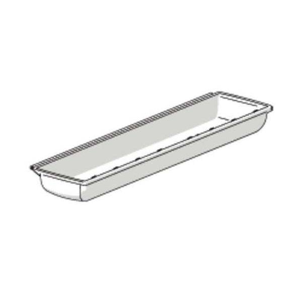 Stahl Leuchtenwanne 6001 18 W 222427-0