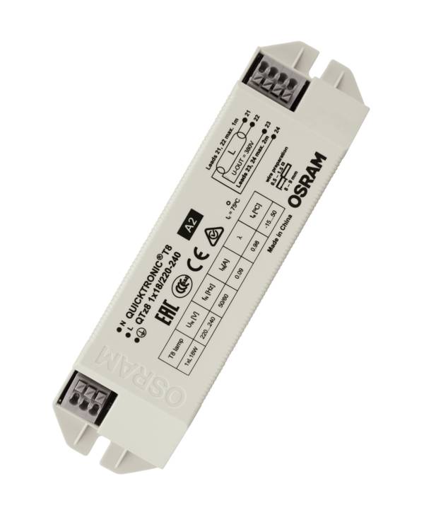 Ledvance EVG QTz8 1X18 18 W, 150 mm, 40 28 mm