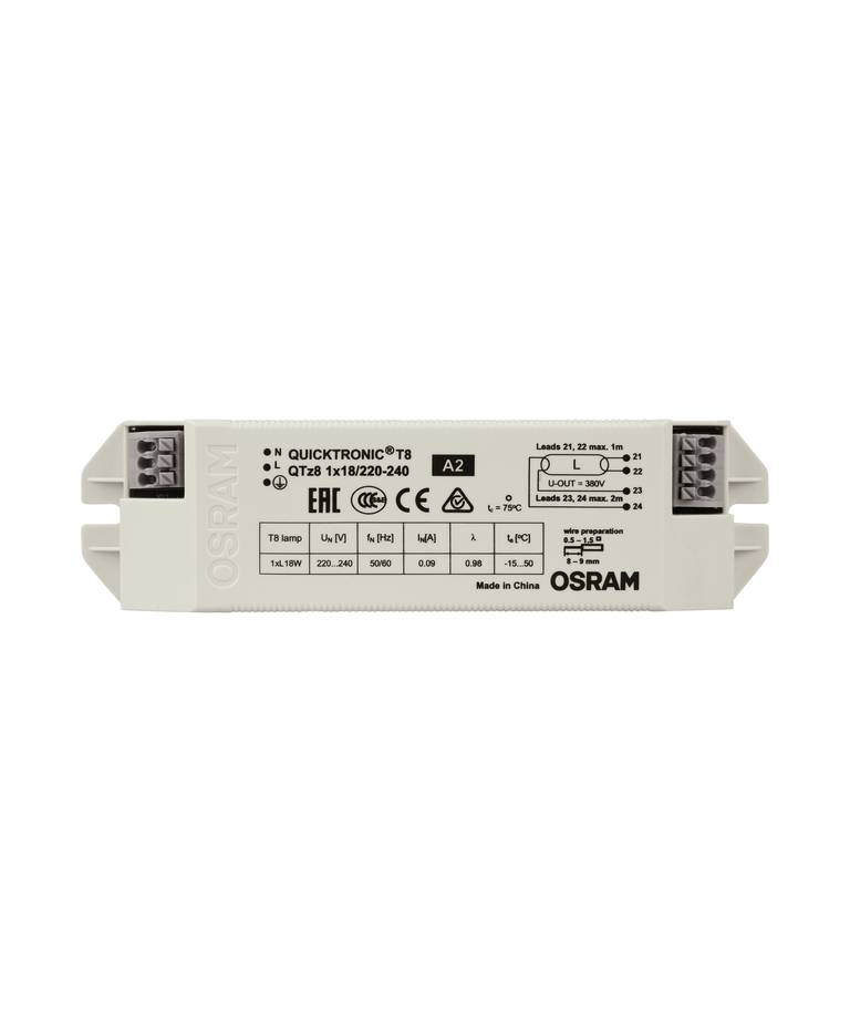 Ledvance EVG QTz8 1X18 18 W, 150 mm, 40 28 mm-1