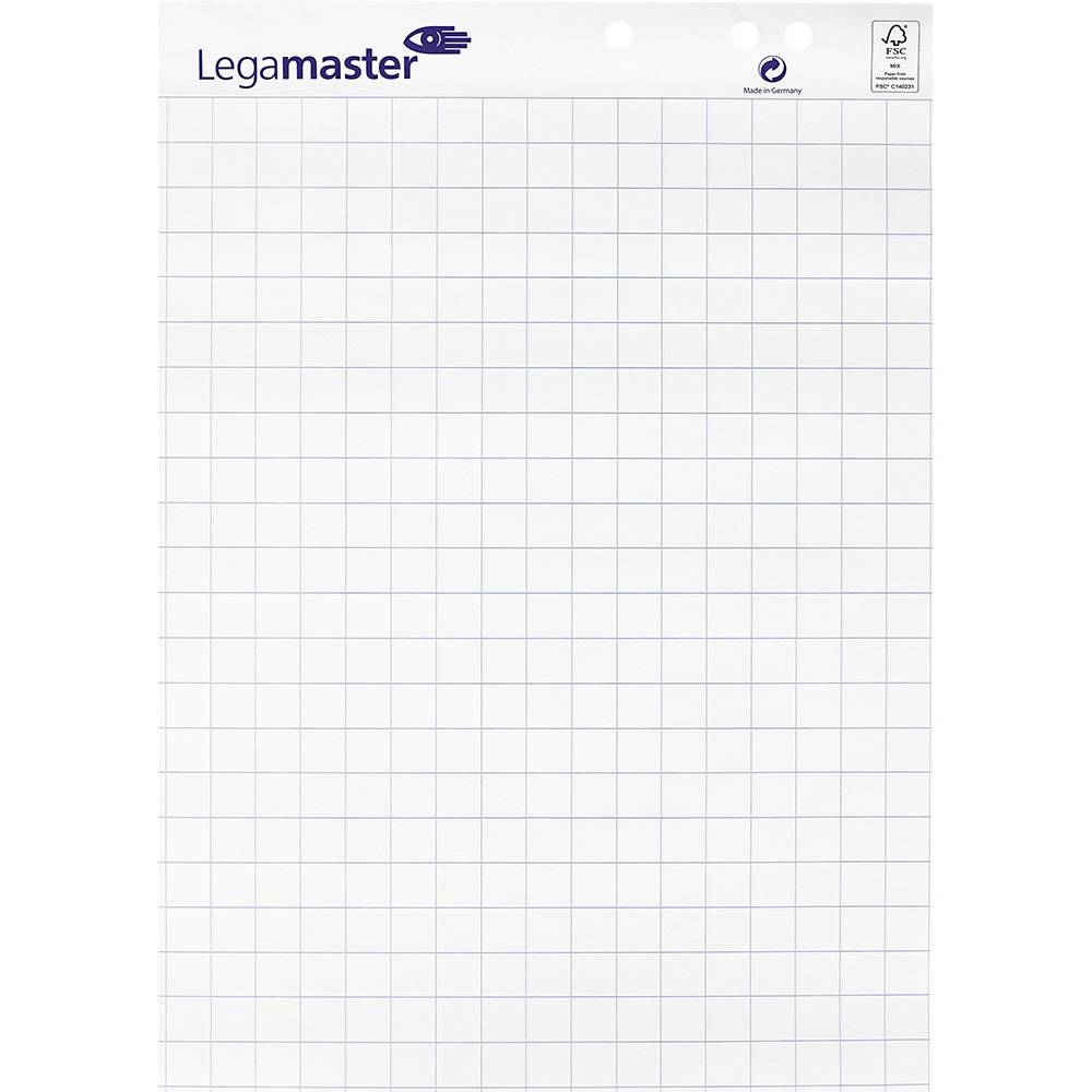 LEGAMASTER 155005602 Legamaster Flipchartpapie r 7-156500 98x65cm 20Bl. kariert-2