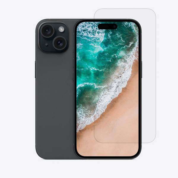 2x Schutzglas für Apple iPhone 15 / 15 Pro Panzerglas-Displayschutz Schutzfolie