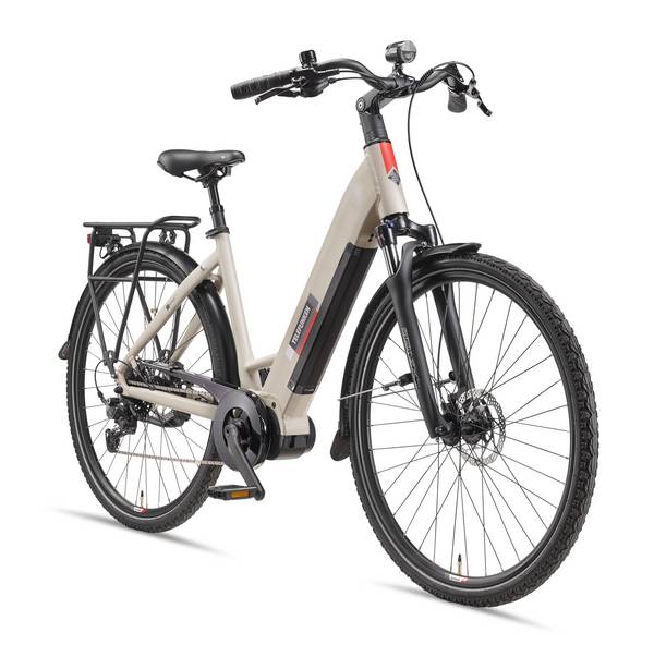 Telefunken City E-Bike | Elektrofahrrad 28 Zoll | Mittelmotor 250 W | 10-Gang Kettenschaltung | 705,6 Wh Akku | Pedelec
