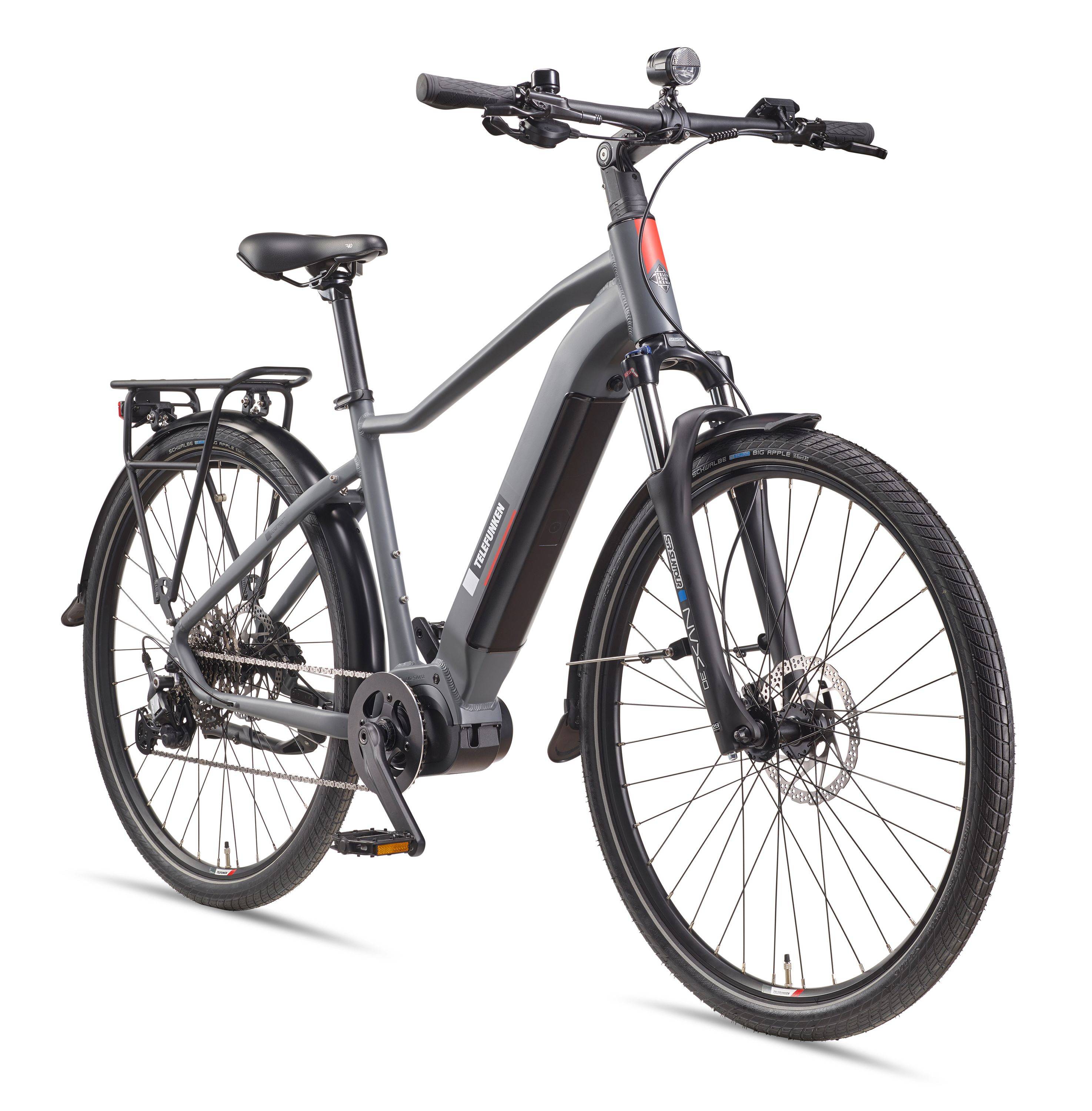 Telefunken City SUV E-Bike | Elektrofahrrad 29 Zoll | Mittelmotor | 10-Gang Kettenschaltung | 720 Wh Akku-0