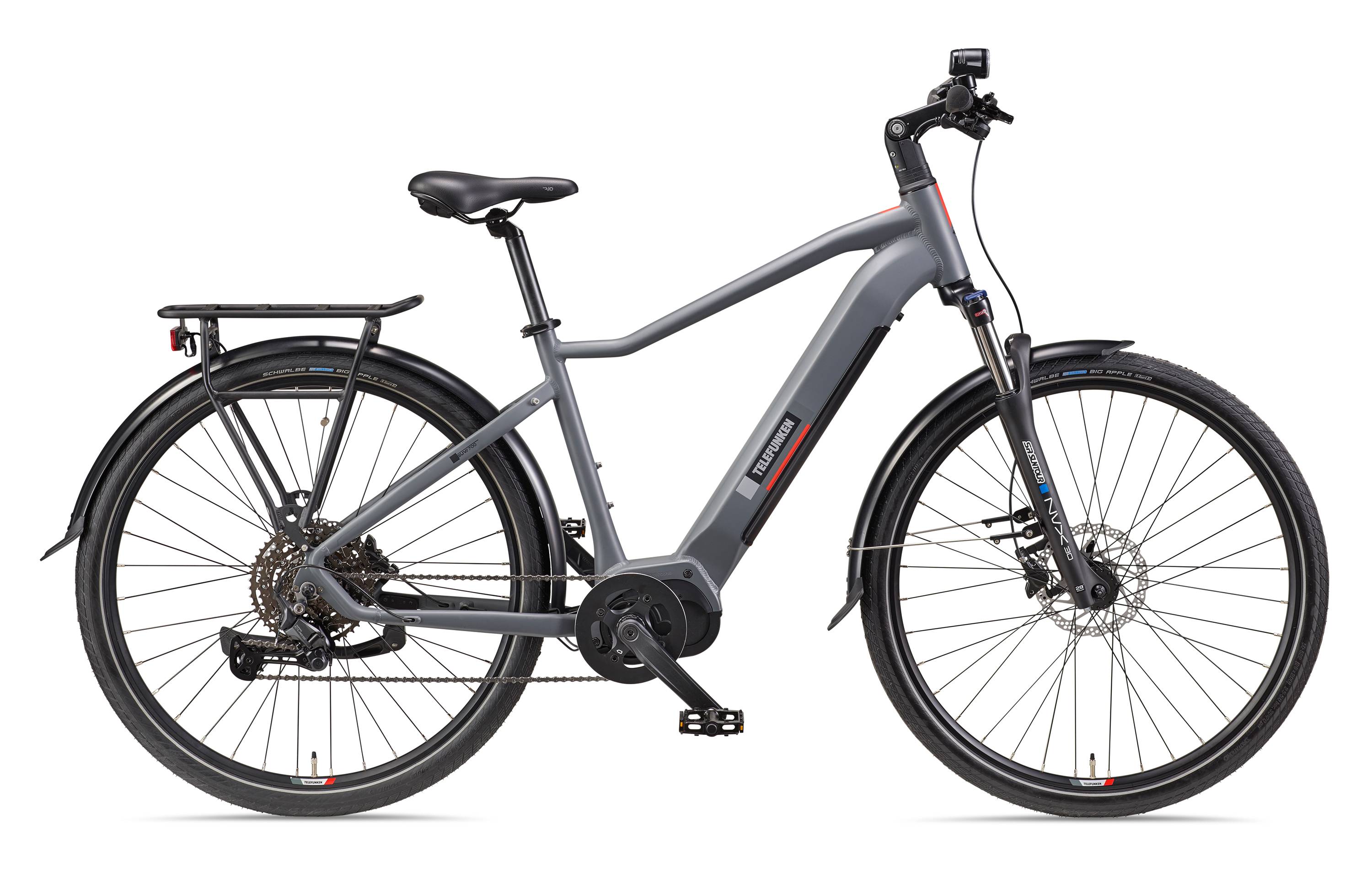 Telefunken City SUV E-Bike | Elektrofahrrad 29 Zoll | Mittelmotor | 10-Gang Kettenschaltung | 720 Wh Akku-1