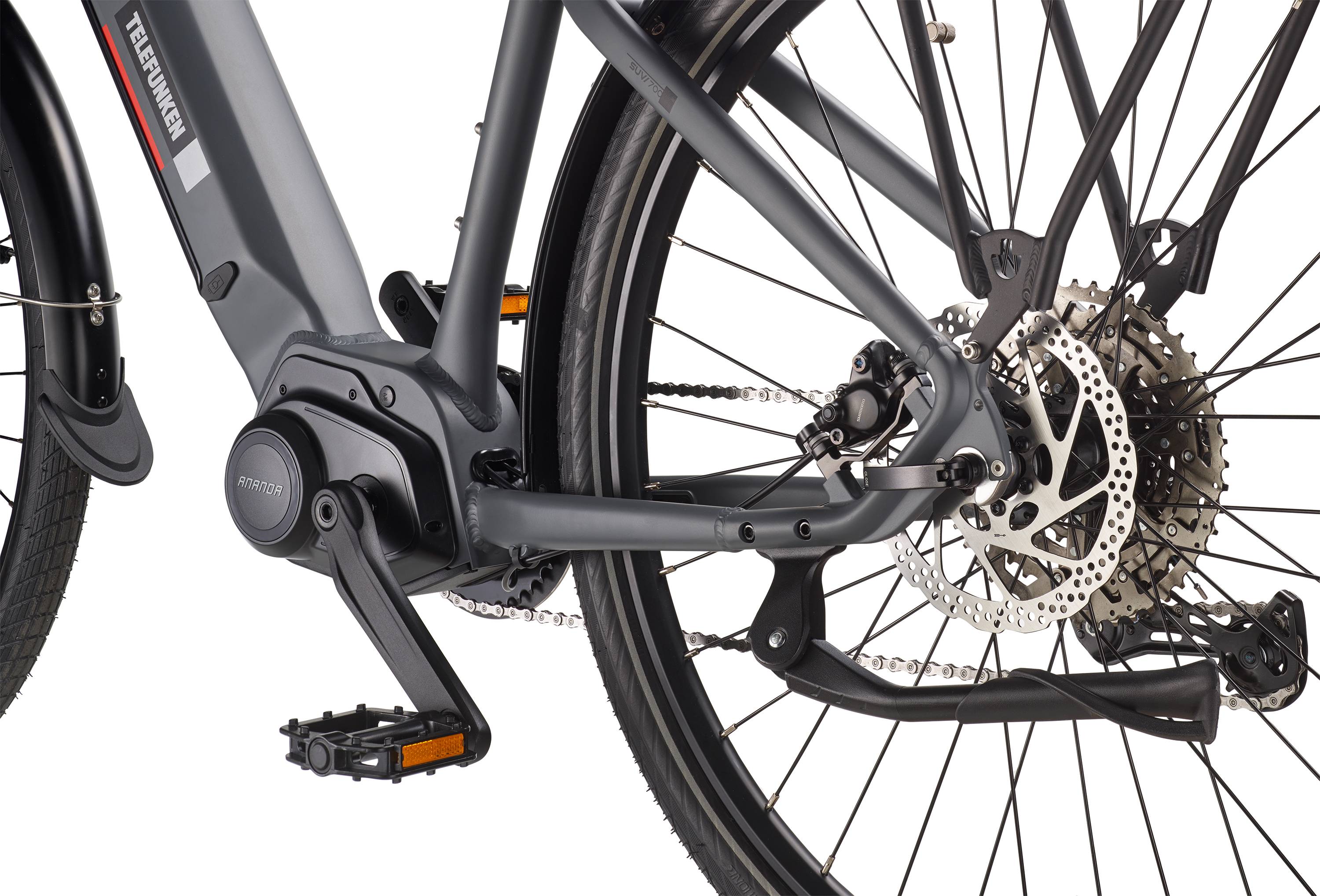 Telefunken City SUV E-Bike | Elektrofahrrad 29 Zoll | Mittelmotor | 10-Gang Kettenschaltung | 720 Wh Akku-4