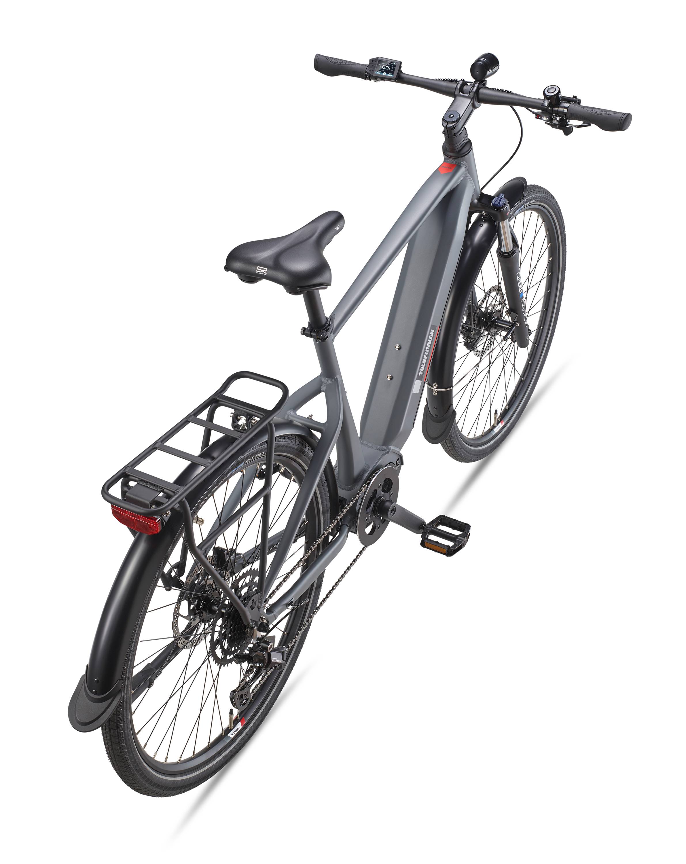 Telefunken City SUV E-Bike | Elektrofahrrad 27,5 Zoll | Mittelmotor | 9-Gang Kettenschaltung | 720 Wh Akku-2