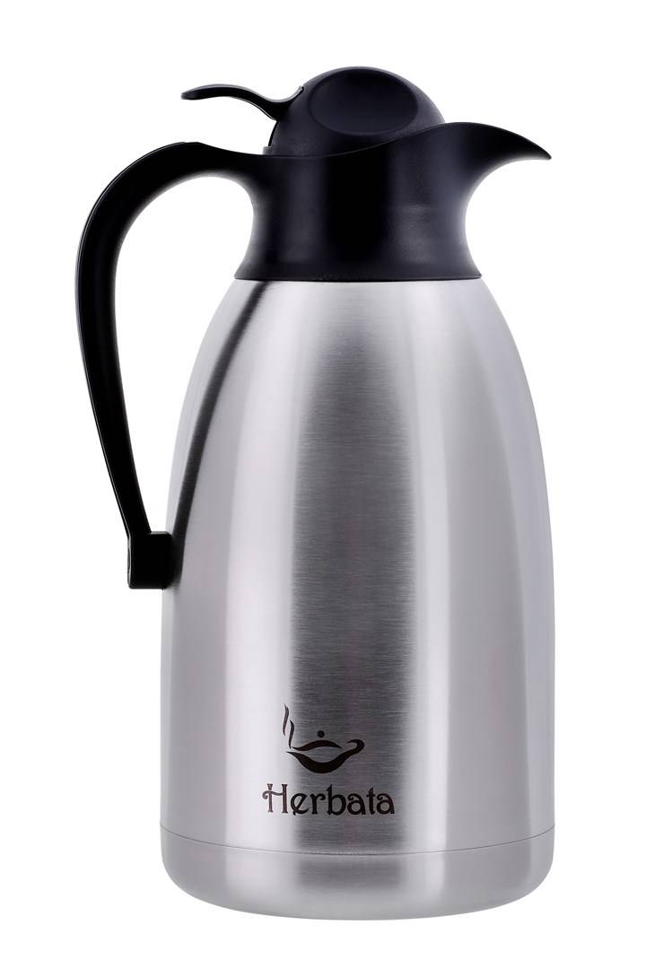 PROMIS Stahlkanne 2,0 l, Teedruck (TMH20H)-0