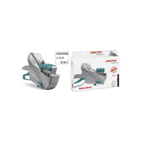 METO Preisauszeichner Classic XL 3329, 3-zeilig, 33-stellig