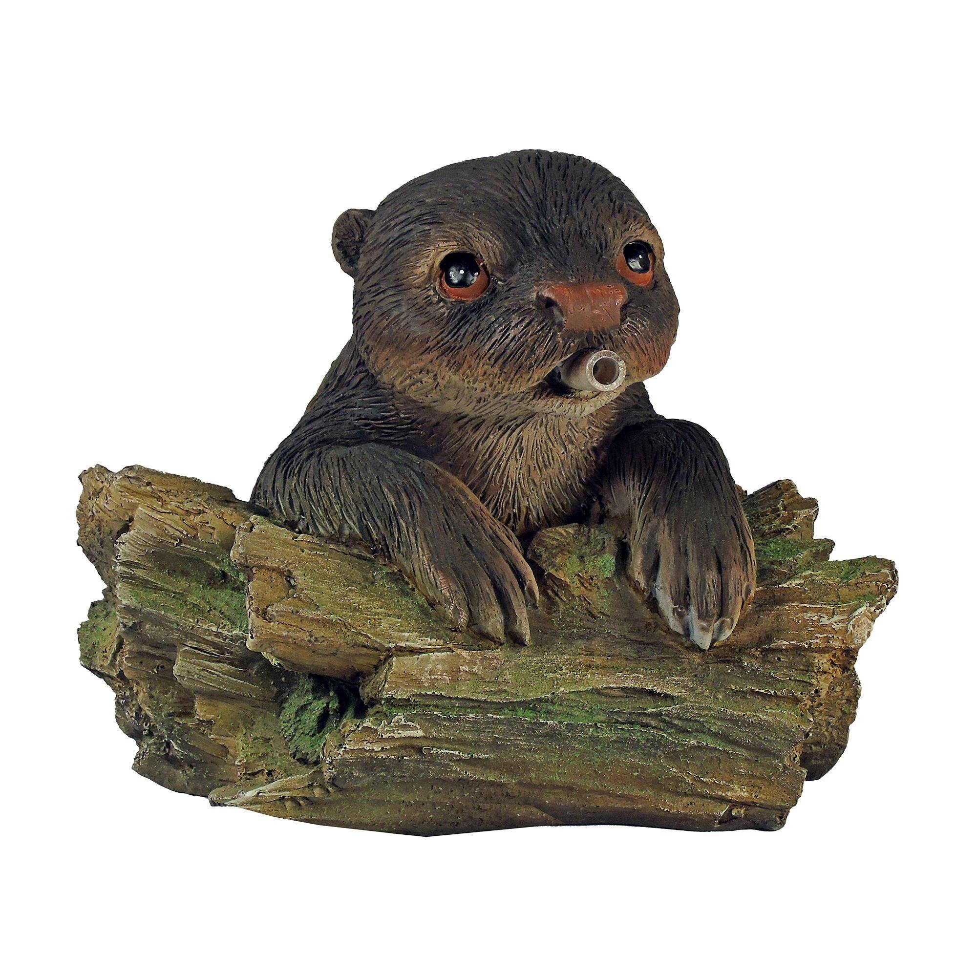Ubbink schwimmende Spray -Figur Otter am Baumstamm-0