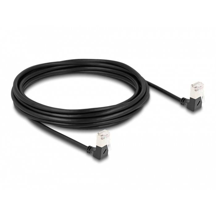 Delock Netzwerkkabel - RJ-45 (M) nach unten abgewinkelt zu RJ-45 (M)-2