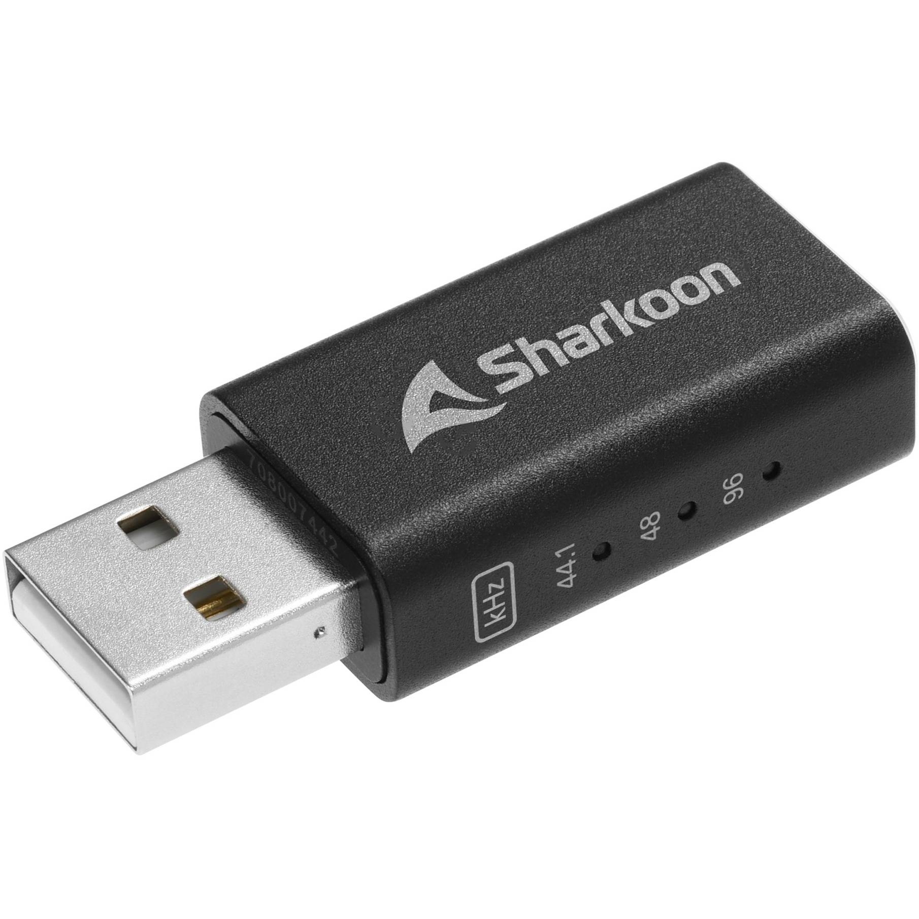 Sharkoon DAC Pro S Schnittstellenkarte/Adapter Eingebaut 3.5 mm (4044951039616)