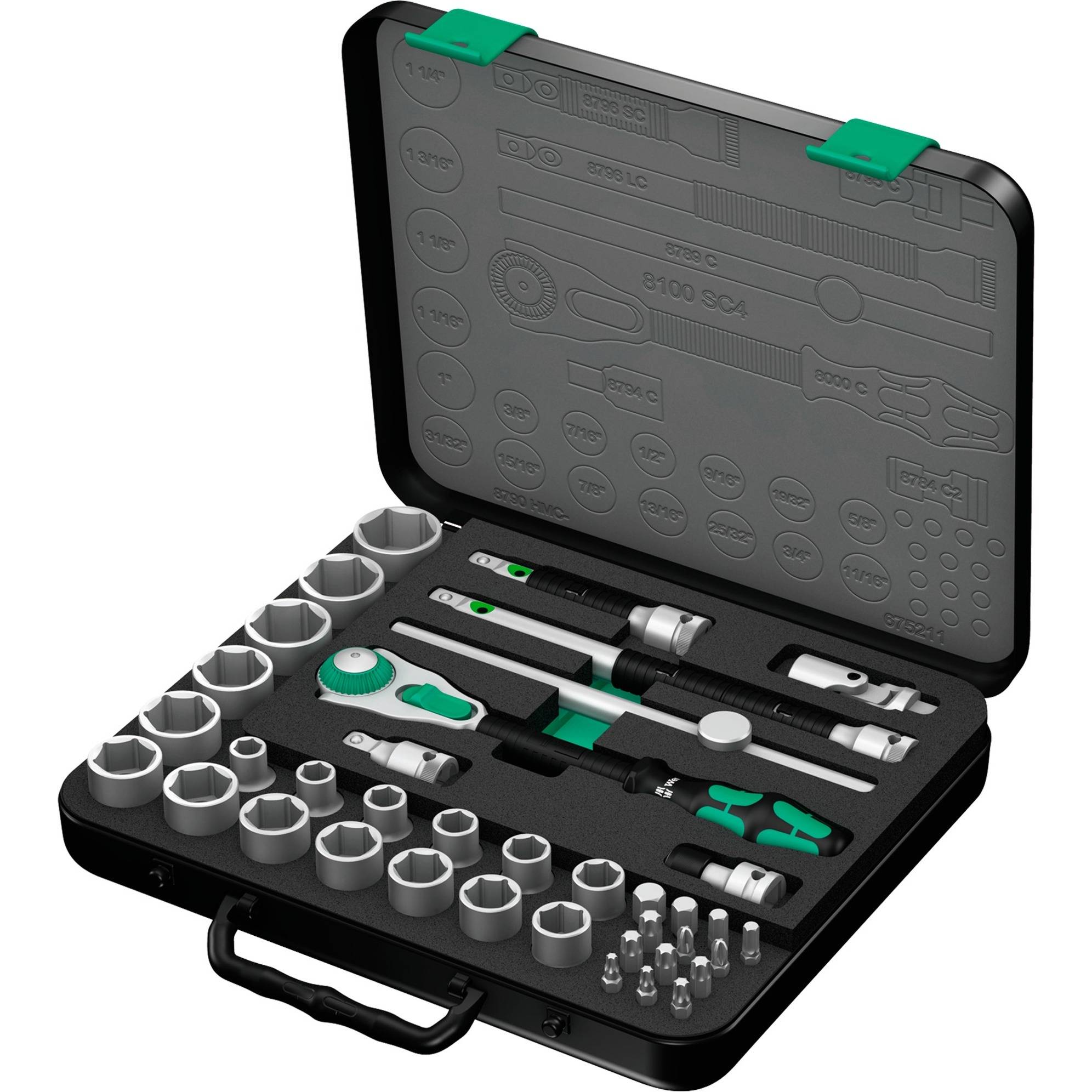 Wera 8100 SC 4 Zyklop Speed Ratschensatz-0