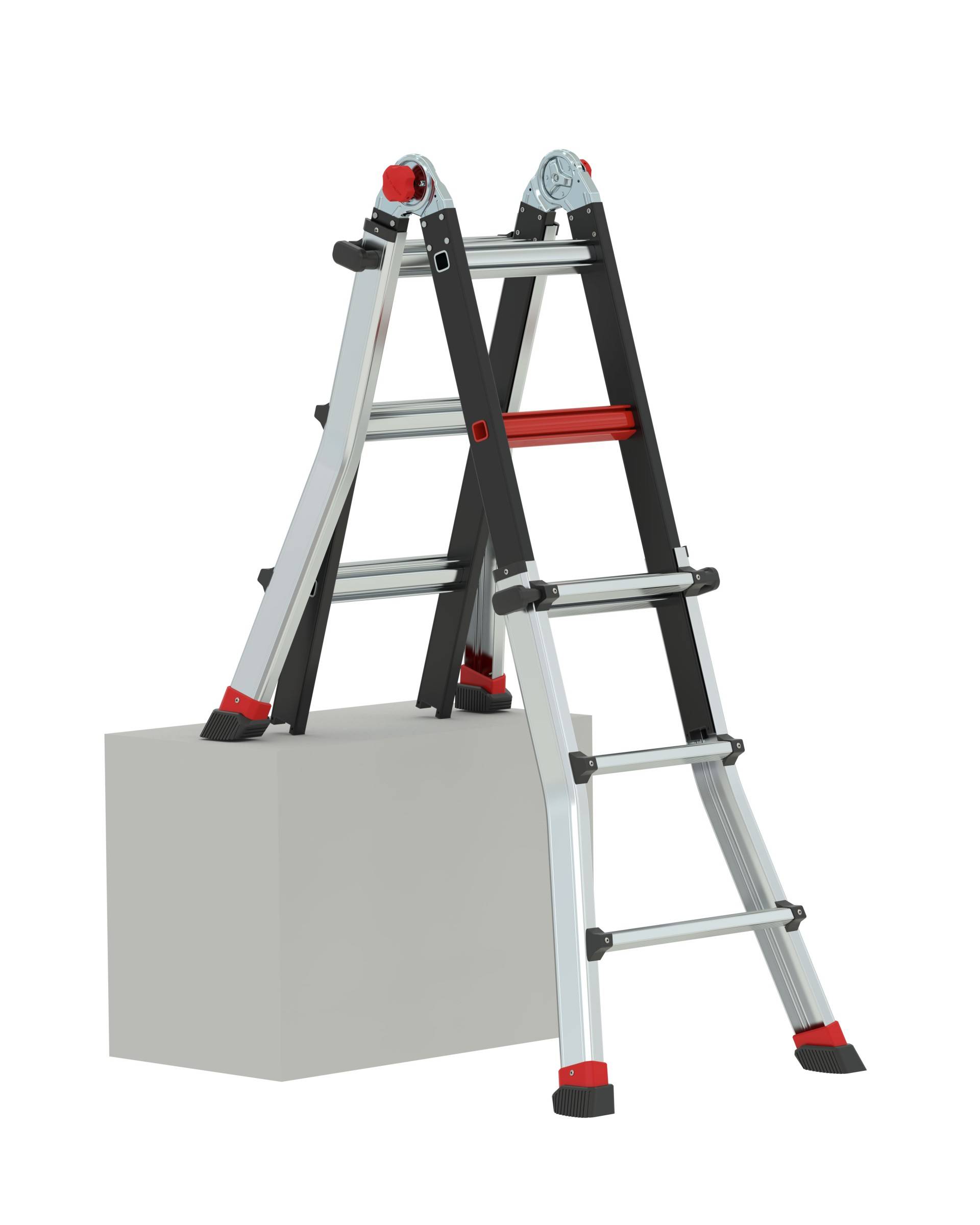 Altrex Varitrex Tele Pro+ Vielzweckleiter 4x3 Sprossen-1
