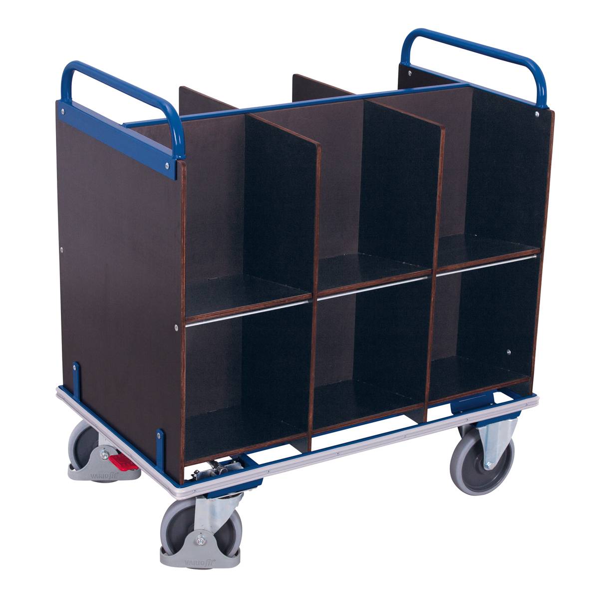 VARIOfit Aktenwagen mit 2x6 Fächern-0