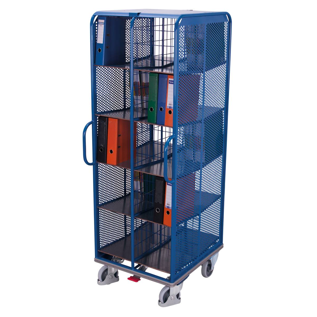 VARIOfit Aktenwagen mit 2x10 Fächern-0