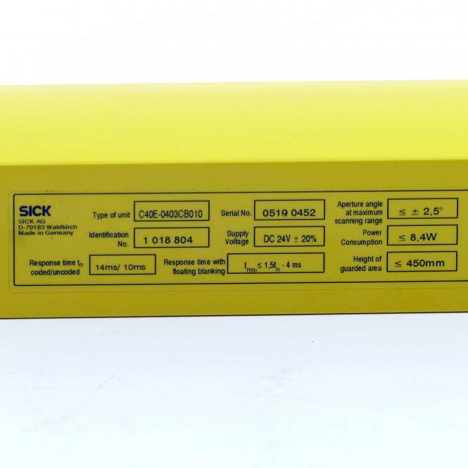 SICK Sicherheitslichtvorhang C4000 (1 018 804)-1