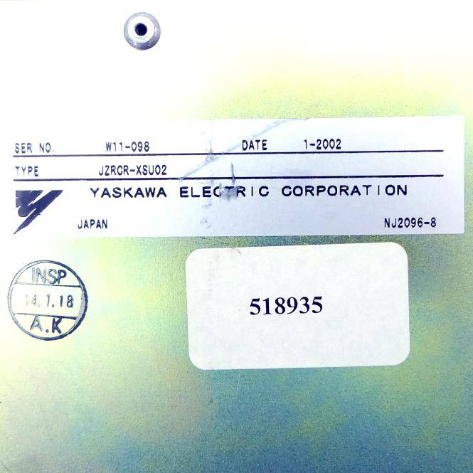 Yaskawa Servo Controller JZRCR-XSU02 (JZRCR-XSU02)-1