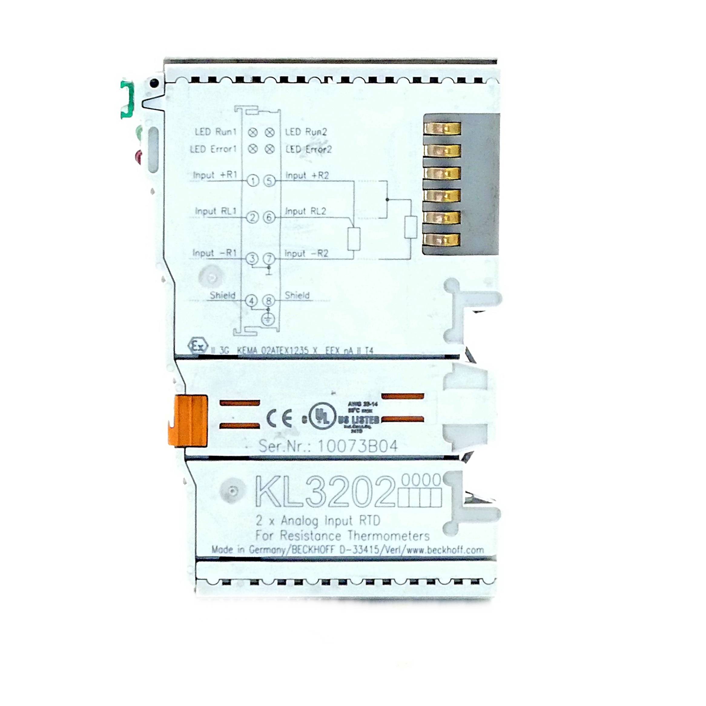 Beckhoff IO Feldbuskomponente - KL3202-2