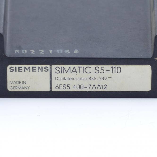 Simatic S5-110 Digitaleingabe 6ES5 400-7AA12 OVP-1