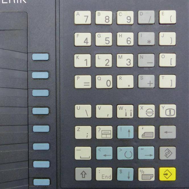 Siemens Bedienfeld Sinumerik 840D, Komplett (6FC5203-0AB11-0AA2)-3