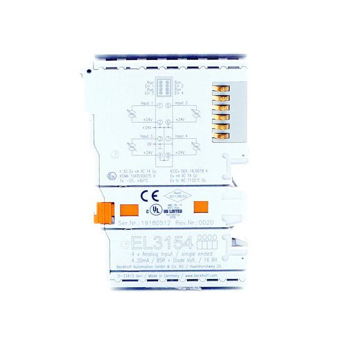 Beckhoff Einspeiseklemme EL3154-2