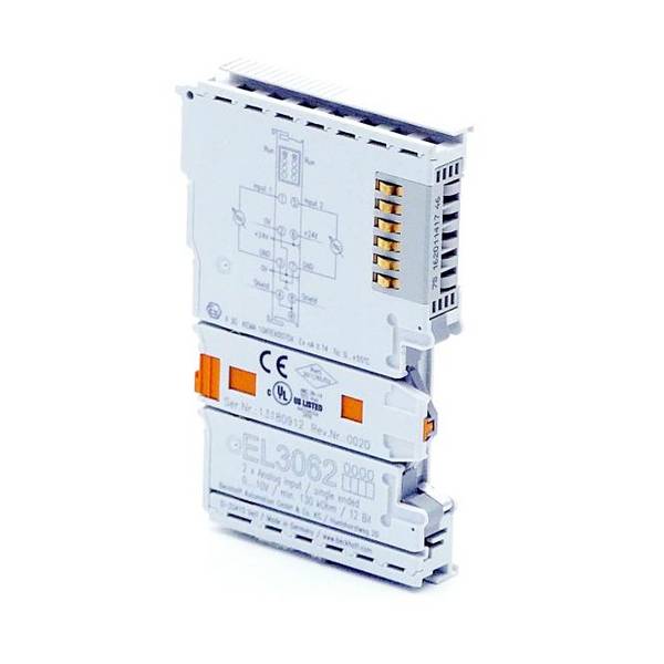 Beckhoff EL3062 EtherCAT-Klemme 2-Kanal-Analog-Eingang