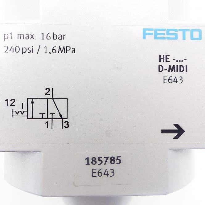 FESTO Einschaltventil HE-...-D-MIDI (185785)-2
