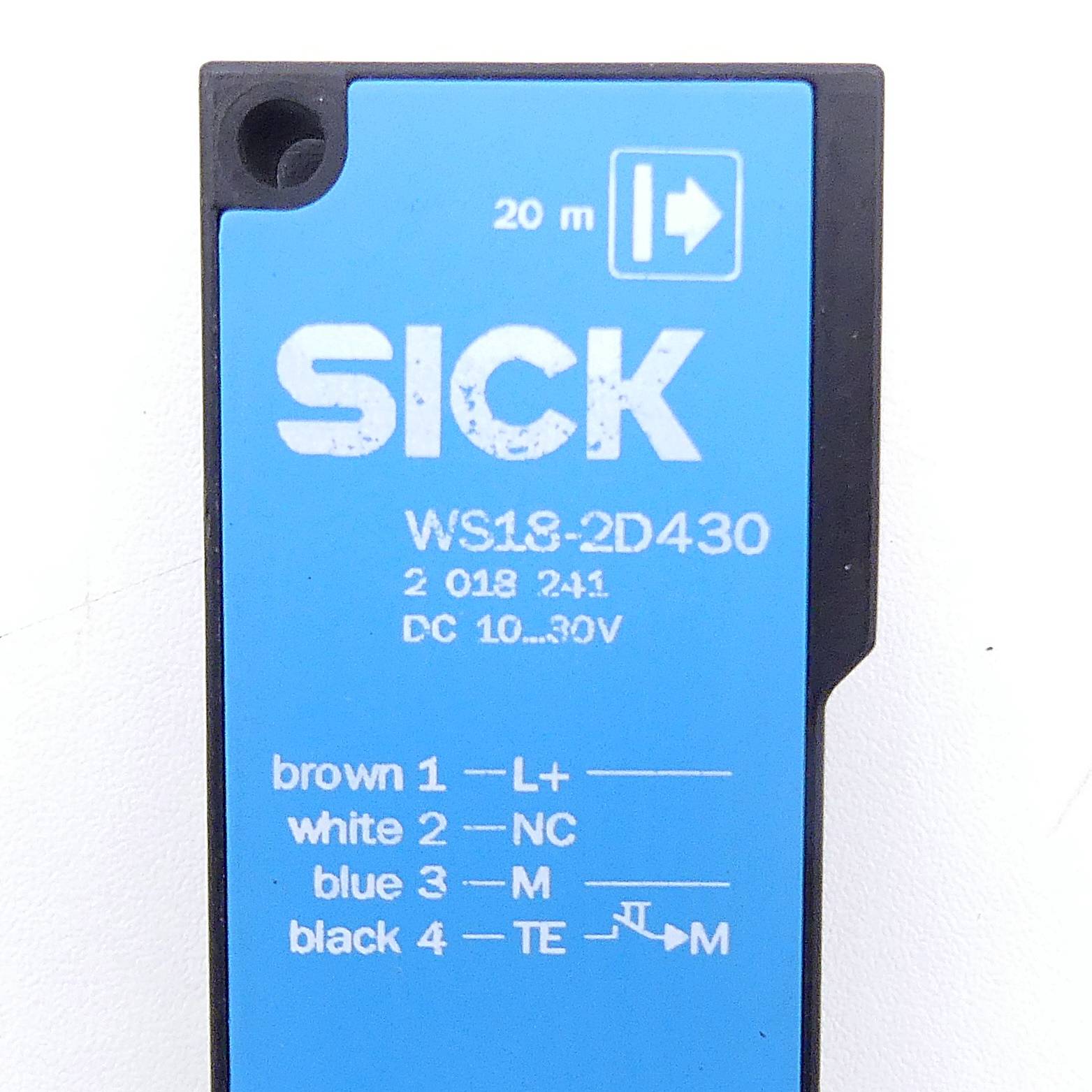 SICK Reflexionslichtschranke WS18-2D430 (2 018 241)-1