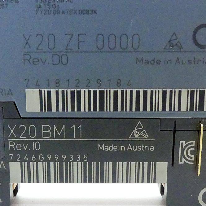 B&R Platzhaltermodul X20 ZF 0000 | Rev. C0 | X20ZF0000-1