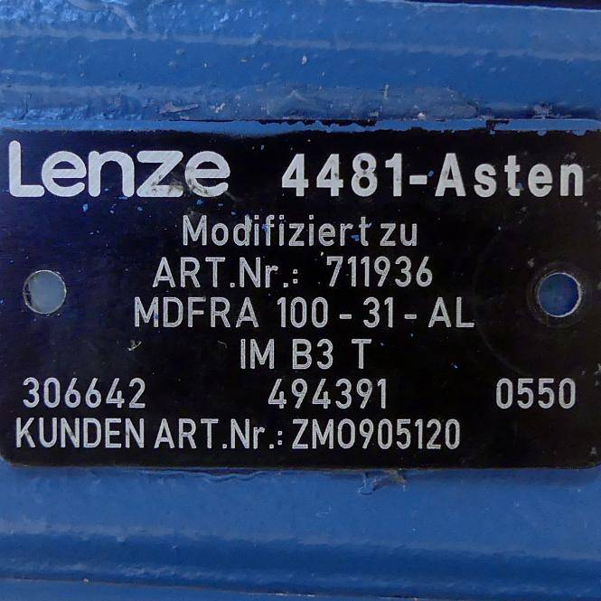 Lenze Drehstrommotor MDFRA 100-31-AL (MDFRA 100-31-AL)-1