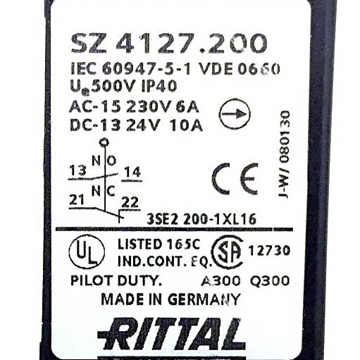 Rittal Türpositionsschalter SZ4127.200 (SZ 4127.200)-1