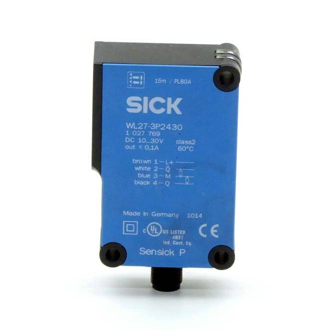 SICK Sick Kompakt-Lichtschranke 1027769 compact light barriers WL27-3P2430 Sensor Sick Kompakt-Lichtschranke 1027769 com-4