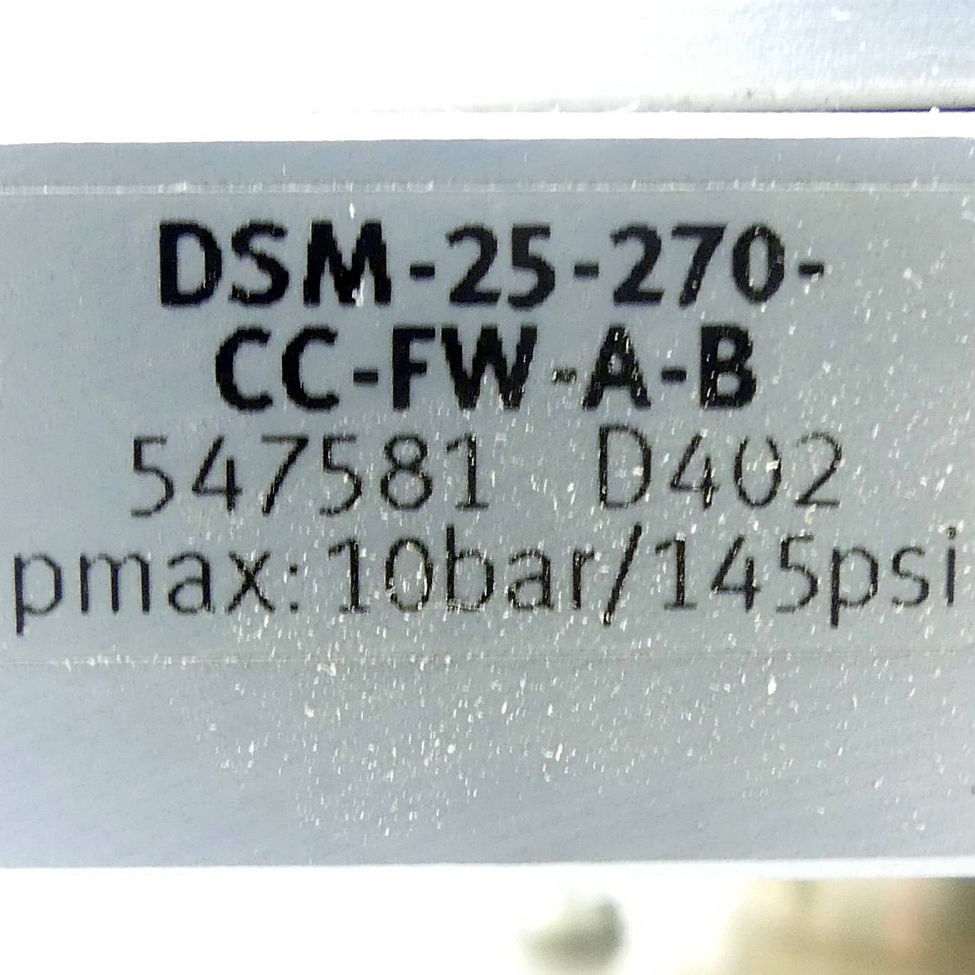 FESTO Schwenkantrieb 547581 (DSM-25-270-CC-FW-A-B)-2