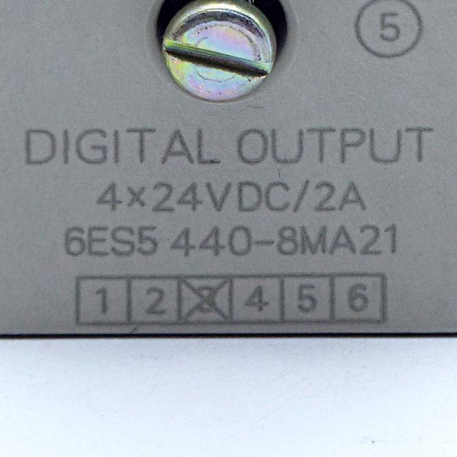 SIMATIC S5, DIGITALAUSGABE 440 POTENTIALGEBUNDEN FUER S5-90U/-95U/-100U, ET 100U, ET 200U 4-1