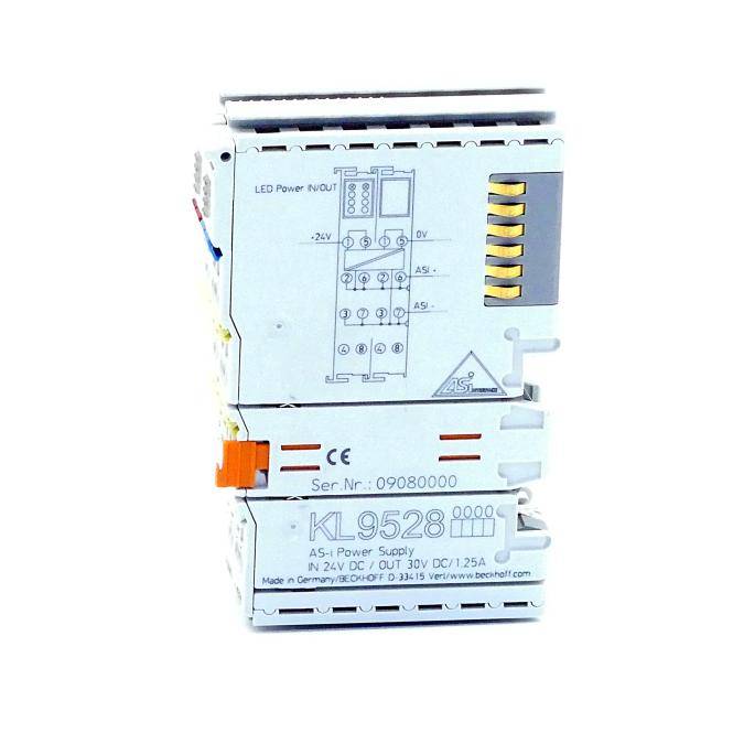 Beckhoff KL9528, AS-Interface-Netzteilklemme 24V DC/30V DC, 1,25A-2