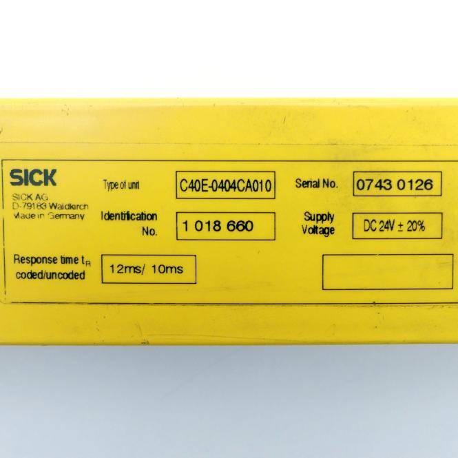 SICK Sicherheitsvorhang Empfänger C40E-0404CA010 (1 018 660)-1