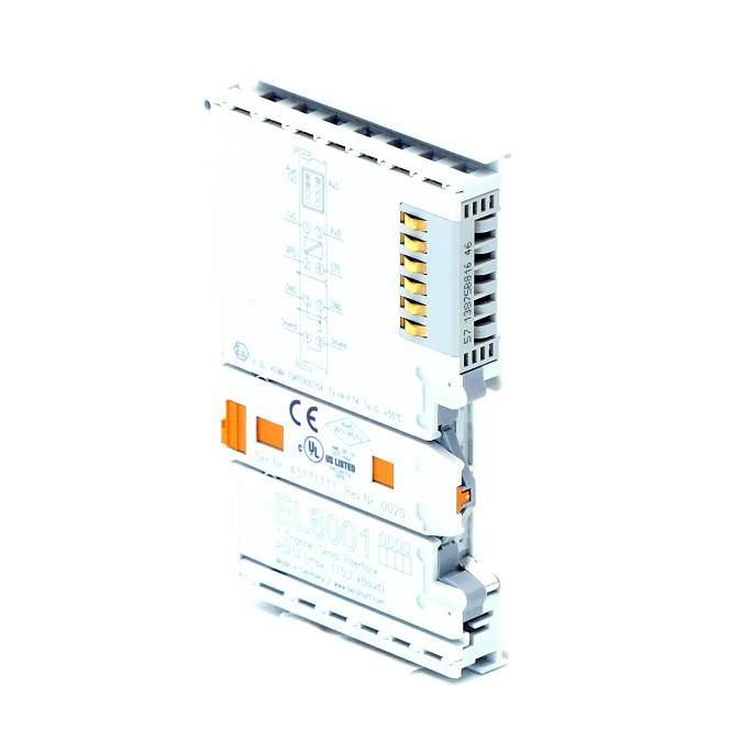 Beckhoff EL6001, EtherCAT-Klemme, 1-Kanal-Kommunikations-Interface, seriell, RS232-0