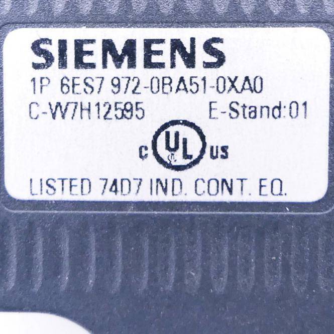 Siemens Busanschlussstecker (6ES7 972-0BA51-0XA0)-1