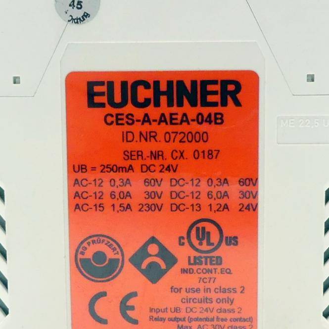 Euchner Auswertegerät CES-A-AEA-04B-1