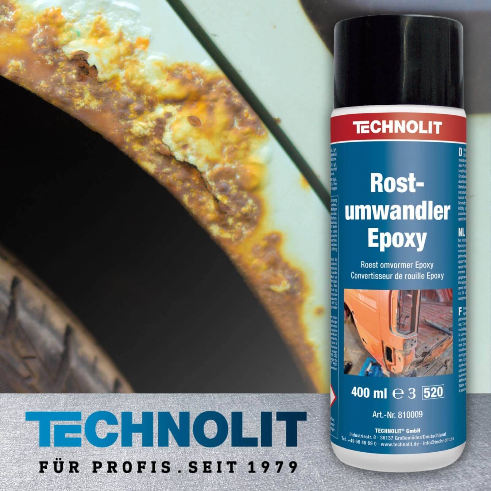 TECHNOLIT Rostumwandler Epoxy 400ml-3