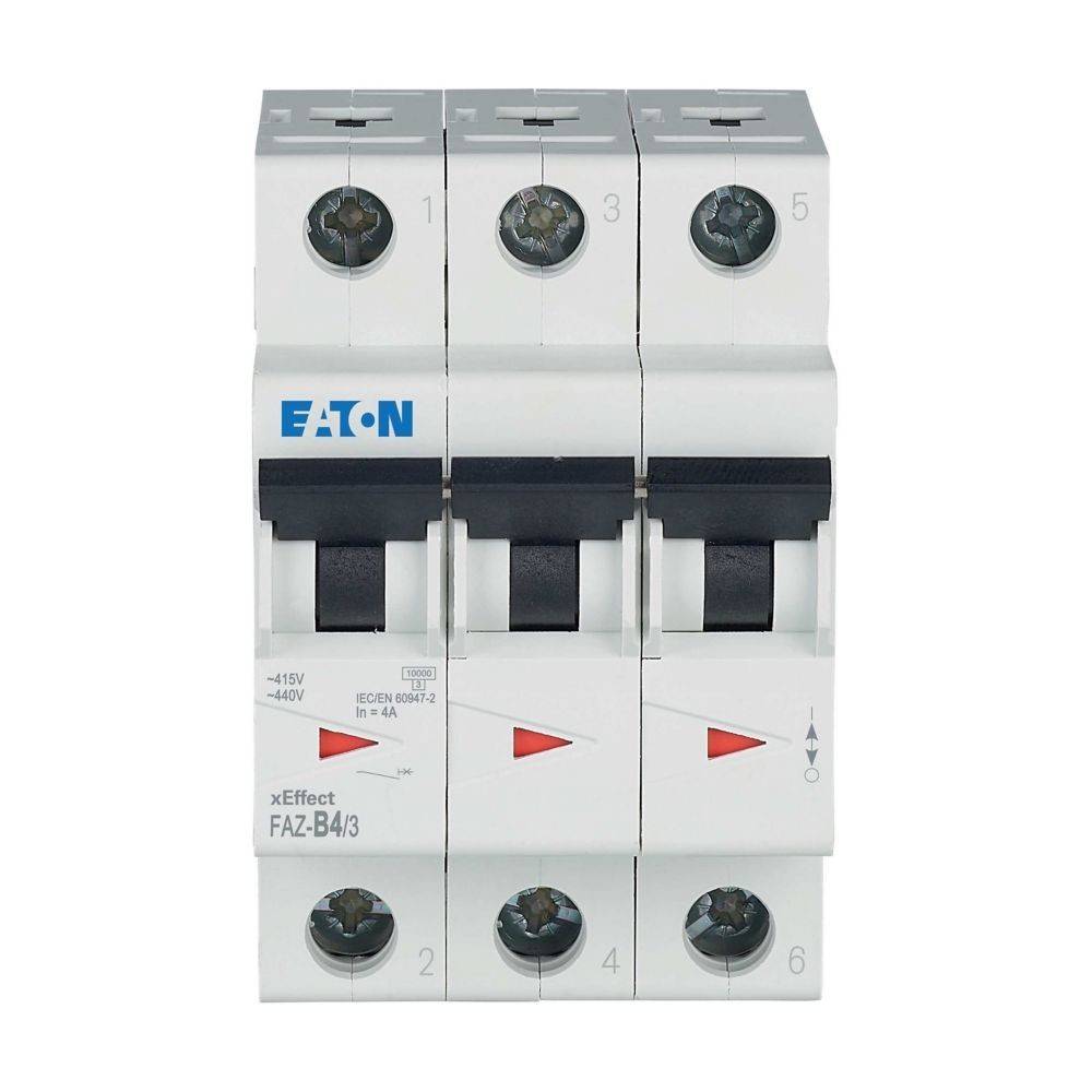 Eaton Leitungsschutzschalter 3p. FAZ-B4/3-0