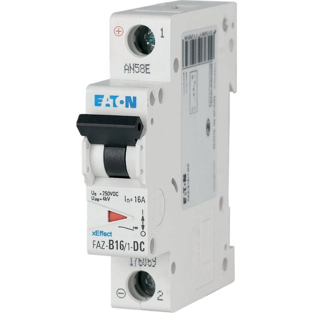 Eaton Leitungsschutzschalter 1p. FAZ-B40/1-DC-0