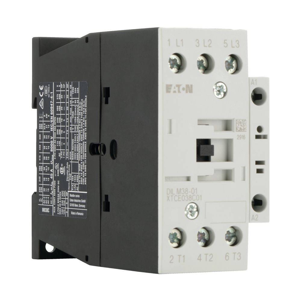 Eaton Leistungsschütz 3polig DILM38-01(#112456-2