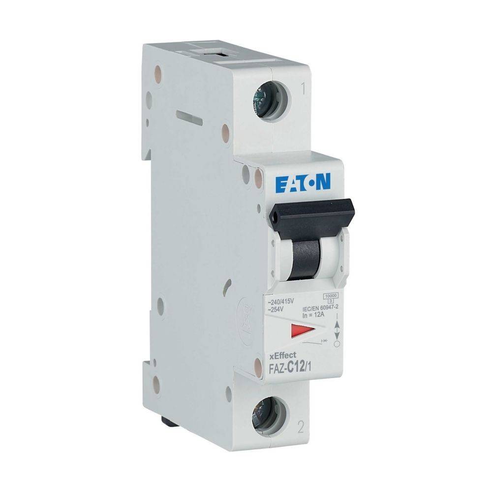 Eaton Leitungsschutzschalter 1p. FAZ-C12/1-2