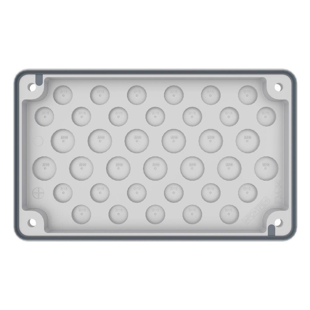 Eaton Flanschplatte IP66 F3A-2K-M20/16-2