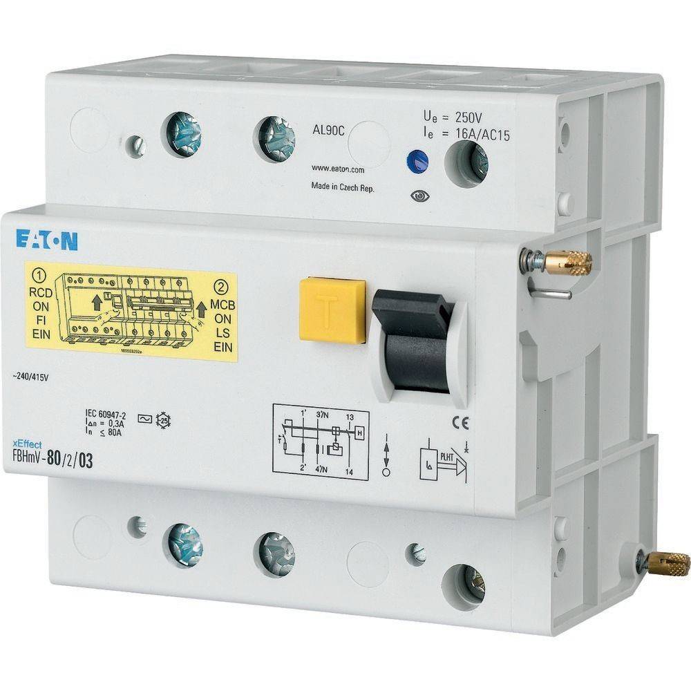 Eaton FI-Auslöseblock für AZ FBHMV-80/2/05-A