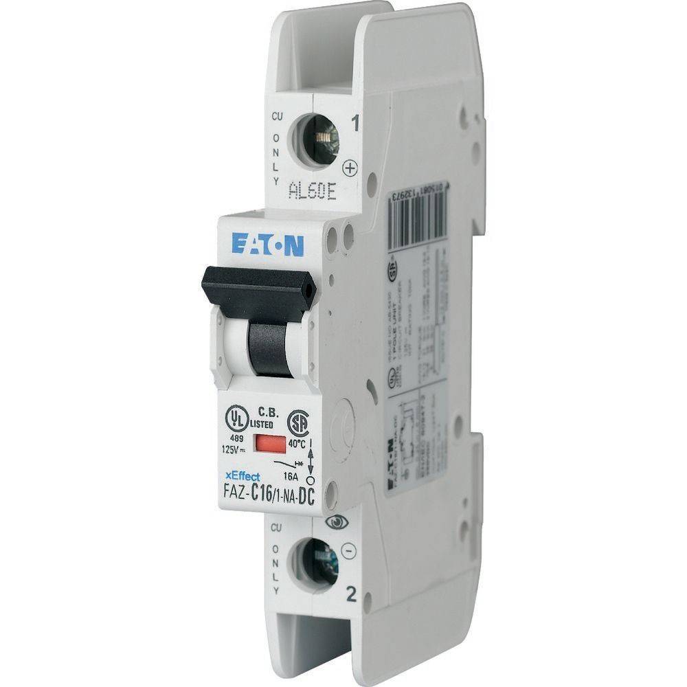 Eaton Leitungsschutzschalter 1p. FAZ-C25/1-NA-DC-0