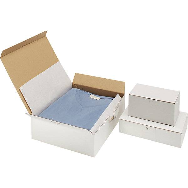Blitzbox weiß Innenmaße 225 x 225 x 75 mm Palette mit VE 1900 Stk. TAKKT Industrial & Packaging GmbH 84417349-0